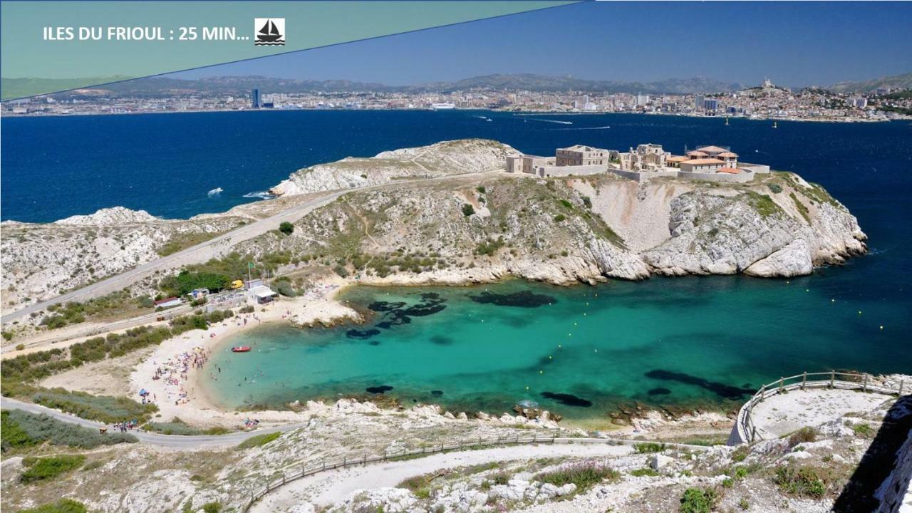 Happy T1 Tout Equipe - Confort - Vieux Port Marsilya Dış mekan fotoğraf